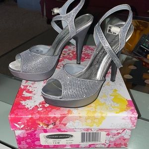 Chinese Laundry Silver stiletto